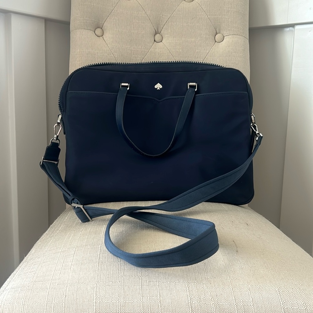 Navy Kate Spade Laptop Bag